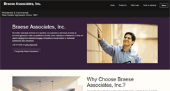 Desktop Screenshot of braeseassociates.com